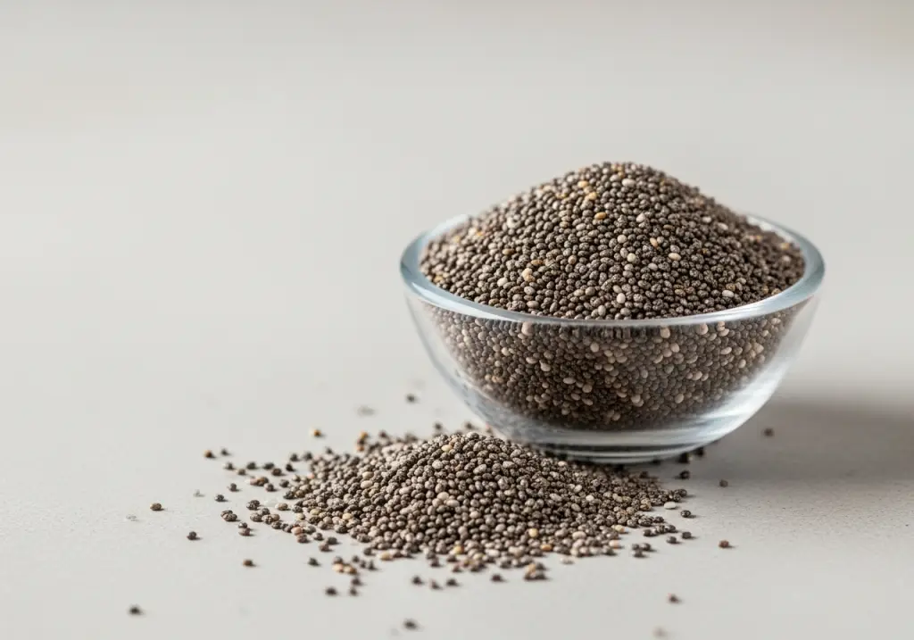 Chia Seeds — photograph