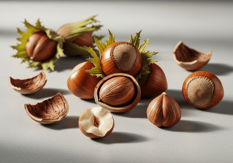 Hazelnuts — photograph