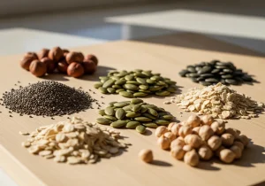 Foods High in Manganese: Chia Seeds, Hazelnuts, Pumpkin Seeds, Oats, Chickpeas